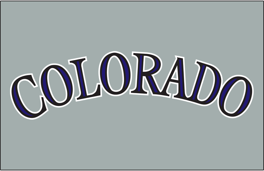 Colorado Rockies 2012-2016 Jersey Logo iron on transfers for clothing